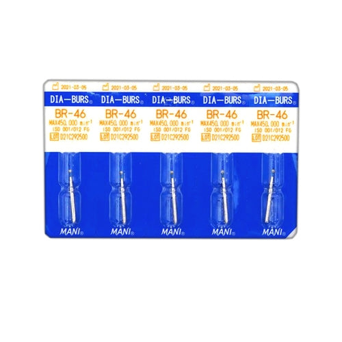 Mani Diamond Burs - Ball Round Type / BR Series (Pack of 5)